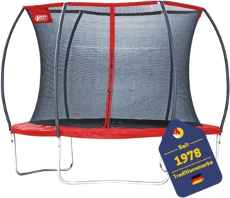 Best Sporting Gartentrampolin 57140 Superstar Red, Ø 305 cm, mit Netz