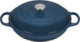 Le Creuset Gusseisen Signature Gourmet Profitopf 30 cm Deep Teal