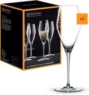 Nachtmann ViNova Champagnerglas 280 ml 4er Set