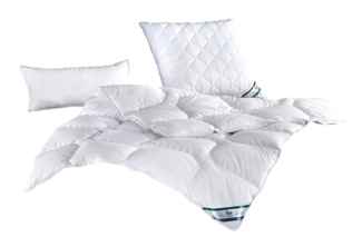 f. a. n. Kansas Steppdecken Betten-Set mit Kopfkissen 135x200 cm + 80x80 cm