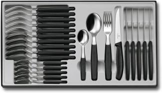 Victorinox Besteck-Set, 24 Stück(e), Polypropylen schwarz-silber