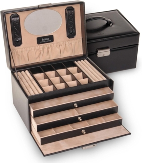 Sacher Schmuckkasten Lena, Handgefertigt in Deutschland