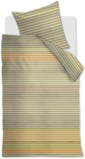 Beddinhouse Mako-Satin Bettwäsche Rhythm Multi 155X220 155x220 cm + 1 x 80 x 80 cm 1 Bettbezug, 1 Kissenbezug Multi