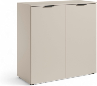 HBZ Sideboard Linz Kommode, BxHxT 90 x 90 x 40 cm (1 St), Breite 90cm,Lip-Griff,Melaminbeschichtung