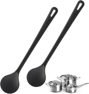 WESTMARK Kochlöffel 2 Stück, »Gentle«, Rührlöffel, hochhitzebeständig, spülmaschinengeeignet, Made in Germany