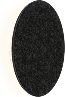 Paulmann 79992 LED Wandleuchte Tulga 3-Step-Dim 2700K 1000lm Filz anthrazit