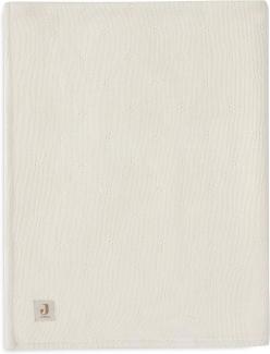 Jollein Cosy Knit Babydecke - 75x100 cm - Ivory/Ve