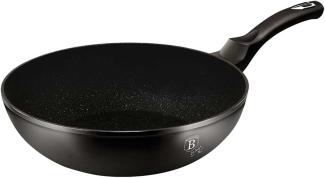 Berlinger Haus Berlinger Haus Granit-Wok 28 cm Black Silver BH1848