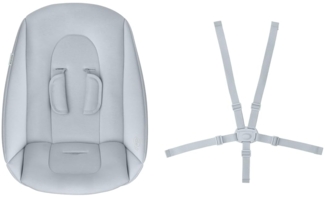 Maxi-Cosi Nesta Neugeborenenset, Neugeborenenset für Nesta Hochstuhl, ab der Geburt bis ca. 6 Monate, von 0-9 kg - Beyond Sky Grey
