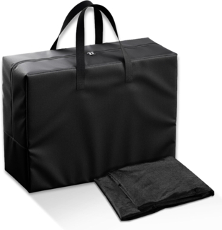 shogazi ® Aufbewahrungstasche riesengroße Transporttasche, reißfest, belastbar bis 80kg, waschbar, XL: 91x68x37 (225L), XXL: 121x68x37 (300L), XXXL: 151x68x37 (377L)