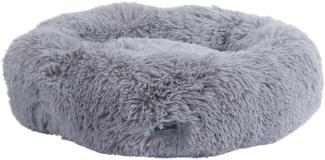 HOME DELUXE Haustierbett MUFFIN - 60 x 60 cm Grau