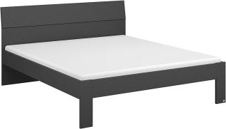 Rauch Möbel 'Flexx' Futonbett, Grau, 160x200 cm