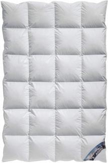 Arktic Kassetten Daunendecke Winterdecke extra-warm 100% Daune 200x200 cm A5