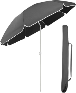Sekey 180cm GRS-zertifizierter Sonnenschirm für Garten & Terrasse | Höhenverstellbar & Neigbar mit UPF50+ | Wasserdichtes Recycling-Polyester | Windstabil mit 8 Streben
