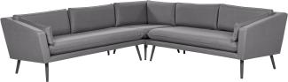 Gartensofa LORETELLO Polyester Grau Universal