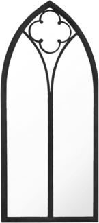 vidaXL Spiegel Schwarz 70x30 cm Eisen für den Innenbereich 3093522