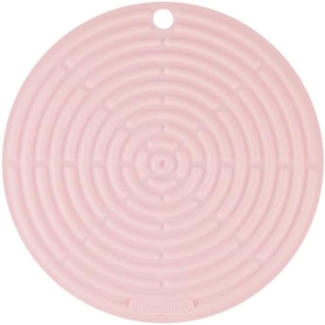 Le Creuset Silikon Topflappen rund pink