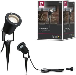 Paulmann No. 98896 Outdoor LED Pflanzenleuchte mit Erdspieß IP44 3,5W GU10 Schwarz