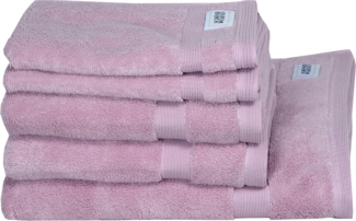 SCHÖNER WOHNEN-Kollektion Handtuch Set Cuddly, Frotteevelours (Set, 5-St), schnell trocknende Airtouch-Qualität