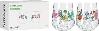 Ritzenhoff 3891002 BOTANIC LIGHTS Ginglas-Set #9, #10 Olaf Hajek 2024 / Gin Tumbler