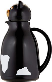 Helios Isolierkanne Thermo-Cow 1,0 l schwarz 2544-002