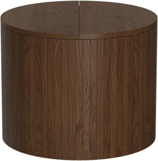 Vicco Couchtisch Tavilo, Walnuss, 48 x 48 cm