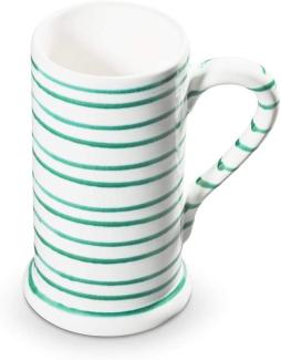 Gmundner Keramik Grüngeflammt Bierkrug 0,5 Liter