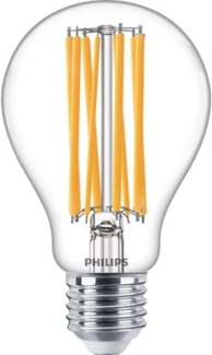 Philips LED Classic E27 Filament Lampe (150 W), LED Lampe mit kaltweißem Licht, energiesparende LED Beleuchtung mit langer Nutzlebensdauer, Klar