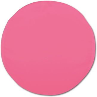 Kissenhülle Dekokissen Kissenbezug Microfaser - viele Größen und Farben Pink Ø 30 cm