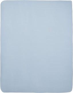 Meyco Jersey Spannbettlaken 75x95cm hellblau