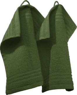 REDBEST Seiftuch Seiftuch 2er-Pack, Frottier (2-St), Walk-Frottier Uni
