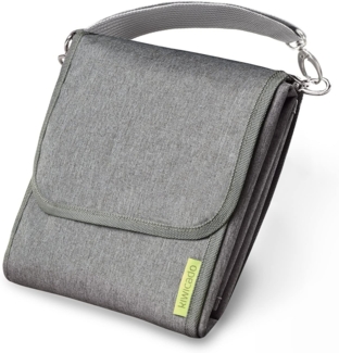 Kiwicado wickeltasche für unterwegs - Wasserabweisende Wickelunterlage zum Mitnehmen - Wickeltasche für Windeln, Feuchttücher und mehr - Windeltaschen Organizer wickelset (kompakt)