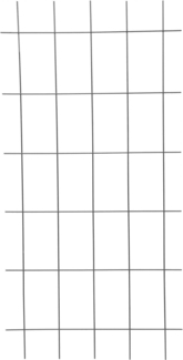 TrendLine Spaliergitter 150x75 cm anthrazit 150x75 cm