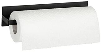 WENKO Wandrollenhalter Modell Ima, Küchenrollenhalter, magnetisch, für gängige Küchenrollen, Marmor-Optik