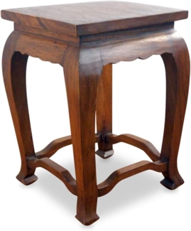 livasia Opiumtisch livasia Opiumtisch, Couchtisch, Beistelltisch Akazie, 36 x 36 x 50 cm
