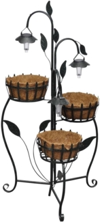 Blumenampel mit LED Beleuchtung 40543