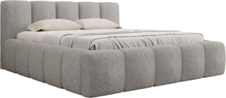 Polsterbett Koweni Boucle (Farbe: Abriamo 07, Größe: 180 x 200)