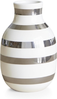 Kähler Omaggio Vase 12,5 cm silver