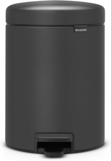 Brabantia Treteimer newIcon, Mineral Infinite Grey, 5 Liter