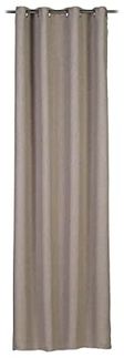 Gözze 'FABRICIO' Ösenvorhang, 100% Polyester taupe, 140x245 cm