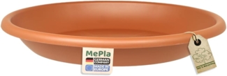 Heimwerkercenter Pflanzkübel MePla Untersetzer Cylindro ø12 cm, Terrakotta, wetterfester Kunstoff