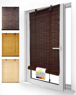 Sol Royal Bambusrollo SolDecor B86 Braun, 160x60 cm