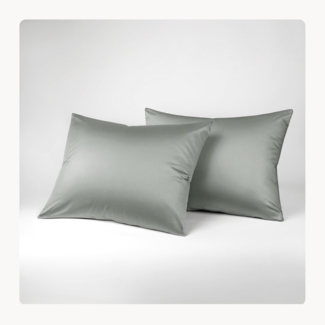 Seralino Kissenbezüge Set aus 100% Lyocell (Tencel) in Gr. 40x80, 80x80, 40x60 cm, (2 Stück), besonders weich, schnelltrocknend, atmungsaktiv, aus Eukalyptusfasern