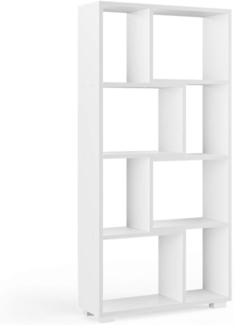 Raumteiler Domus Weiß 60.2 x 120 cm 8 Fächer Vicco