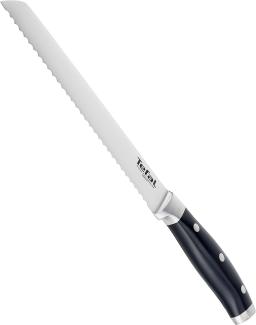 Tefal K0970414 Brotmesser 20 cm, Heritage-Serie, gezackte Edelstahlklinge, ergonomischer rutschfester Griff, ideal für Brot, Baguette, Kuchen und empfindliche Lebensmittel, langlebig und pflegeleicht