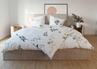 Mako Satin Bettwäsche Wildflowers Kissenbezug 40x40 | freundin home collection