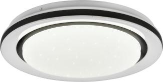 LED Deckenleuchte CARTIDA Fernbedienung Sternenhimmel Farbwechsel, Ø 38cm