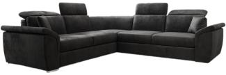 Luxusbetten24 Schlafsofa Designer Sofa Fernando, mit Schlaffunktion und Stauraum