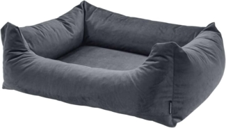 Madison Hundebett Velvet 80x67x22 cm Grau 444481