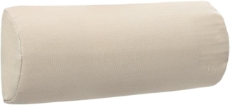 Kopfstütze für Liegestuhl Cremeweiß 40 x 7,5 x 15 cm Textilene